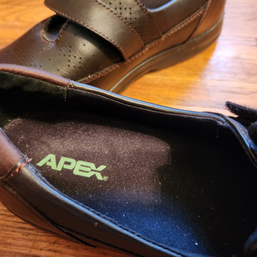 Apex Dark Brown Shoes Size 9 - Picture 3 of 6
